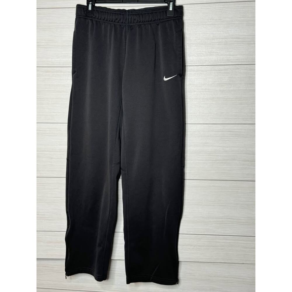 Men’s M Nike Therma-Fit Pants Bottom leg zip